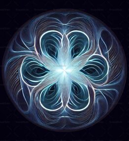 Abstraktes Fraktalmuster